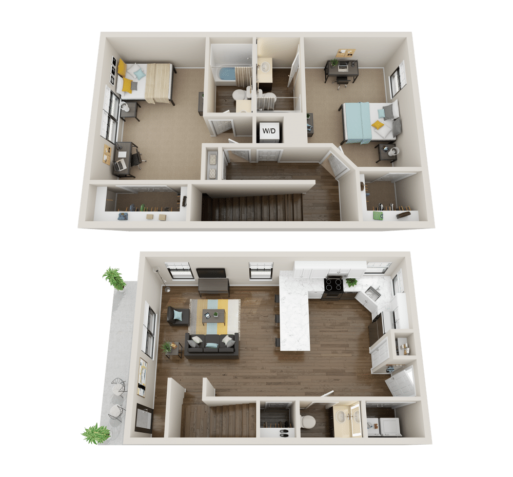 Floor Plans | The Collective at Clemson | Clemson, SC